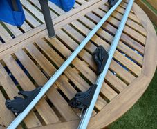 Nordrive Helio Silver Aluminium Aero Roof Bars