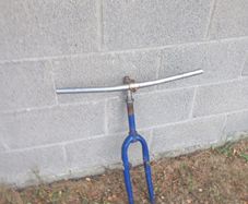 Handlebar, stem and fork.