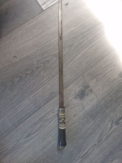 indian cane sword and knife