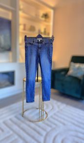 Ladies Gap Medium Wash High Waisted Skinny Jeans