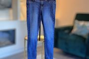 Ladies Gap Medium Wash High Waisted Skinny Jeans