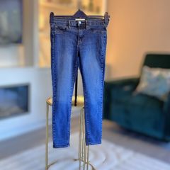 Ladies Gap Medium Wash High Waisted Skinny Jeans