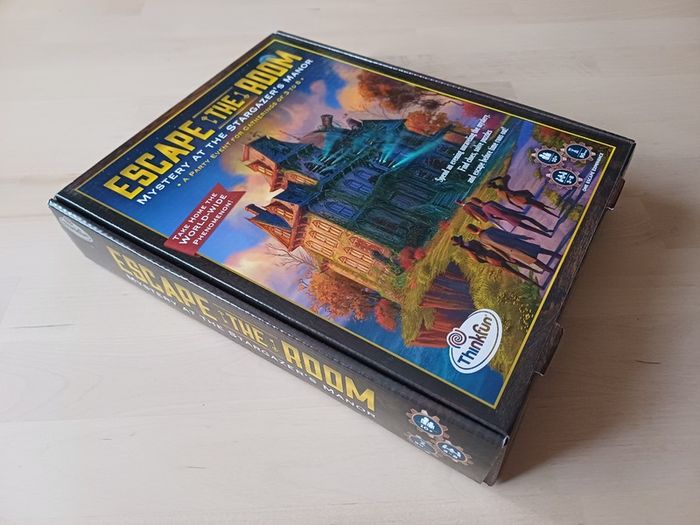 Escape the Room: Mystery at the Stargazer's Manor Family Party Board Game BRAND NEW