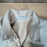 St Michael's Beige Silk\Linen Single Breasted Blazer Womens UK 16 -Shoulder Pads Image 3