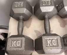 Dumbbell set 17.5kg