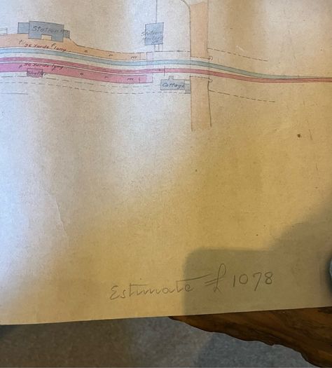 Antique 1913 GS&WR Castletownroche Station Plans x3