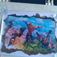 spiderman wall sticker
