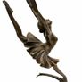 Performing Lady (51cm) - Bronze, Marble (Signed) Image 7