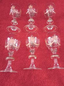 Vintage Port Glasses  x 6