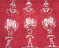 Vintage Port Glasses  x 6