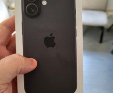 IPhone 16 Black Sim Free Brand New 1 year Apple Warranty upon Activation UK version