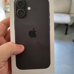 IPhone 16 Black Sim Free Brand New 1 year Apple Warranty upon Activation UK version
