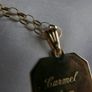Vintage 9ct Yellow Gold 10Ct 417 Pendant and 9Ct 375 Necklace Sacred Heart Jesus Christ Pendant Necklace, Catholic Jewelry Gift, Religious Gift 4.4g Image 7
