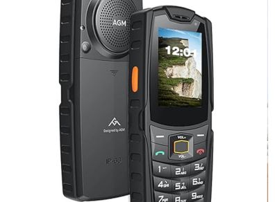 AGM M7 Rugged Feature 2+16G Volte Android Waterproof Touch Screen 2500mAh Black