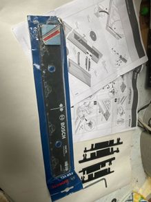 Bosch FSN guide rails  1.6mt  x 2 , joining bar and carrying bag