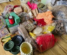 florist supplies and other decor