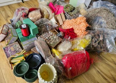 florist supplies and other decor