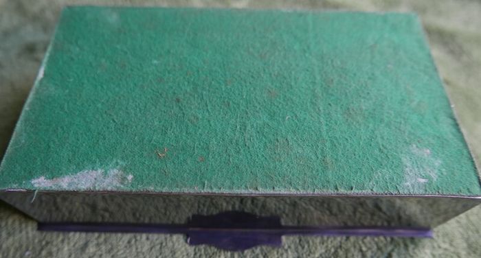 Vintage 1981 Silver Plated Box, beautifully engraved with a wooden interior