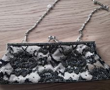 beaded vintage bag