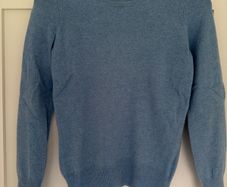 Pure Cashmere jumper Baby Blue Size 8