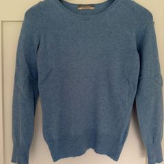 Pure Cashmere jumper Baby Blue Size 8