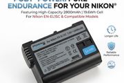 En-el15 Battery For Nikon Z5, Z6, Z6 Ii, Z7, Z7 Ii, 1 V1 - 0646