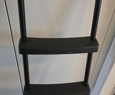 Trampoline ladder