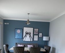 Dining chairs and dining couch with free table