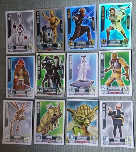 Star Wars Force Attax Series 2 - 31 Card Bundle