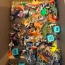 mixed collection of small plastic and rubber toy figurines Image 2