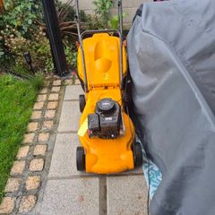 Petrol push lawnmower