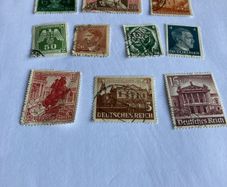 Rare and Genuine WW2 German stamps