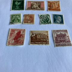 Rare and Genuine WW2 German stamps
