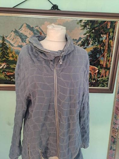 My soul designer grey turtleneck jacket