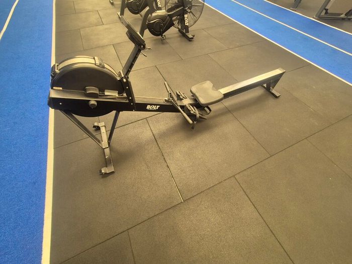 BOLT Strength Commercial Air Rower - Needs Minor Repair