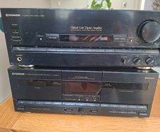 Pioneer Digital Amplifier and Cassette Tape Deck