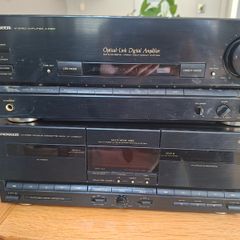 Pioneer Digital Amplifier and Cassette Tape Deck