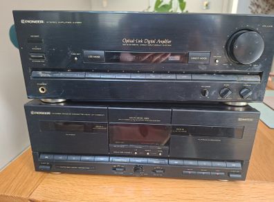 Pioneer Digital Amplifier and Cassette Tape Deck