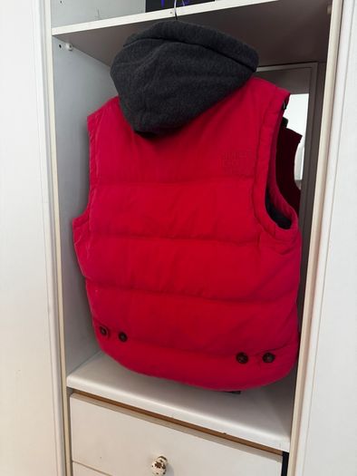 Superdry Red Hooded Gilet XL