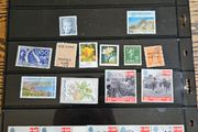 World Stamps UK USA France Denmark New Zealand Swiss India Bermuda Croatia Portugal