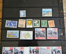 World Stamps UK USA France Denmark New Zealand Swiss India Bermuda Croatia Portugal