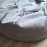 Lounge Pug Bean Bag - Grey - Good Condition Image 3