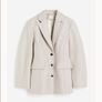 H&M premium wool coat, new, size 14 Image 2