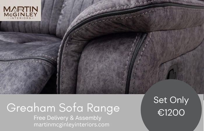 New Gresham Corner Grey Sofa Sets