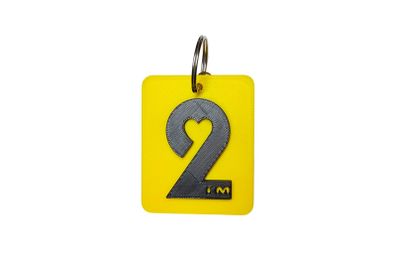 2FM Retro Keyring