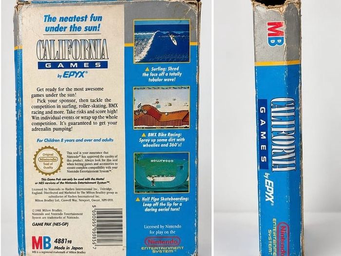 California games NES