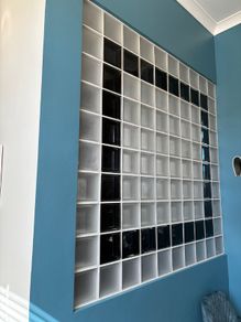 100x Used Architectural Glass Blocks
