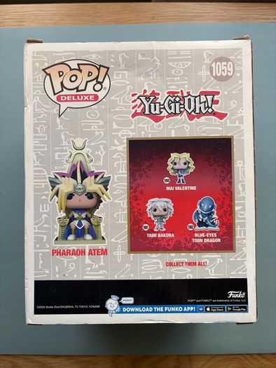 Funko Pop - Pharaoh Atem 1059 Deluxe - Yugioh - Vinyl Action Figure