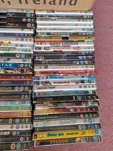 Bulk DVDs 80 approx