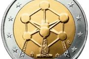 Belgium 2 Euro Commemorative Coin 2006 - Brussels Atom. Uncirculated.